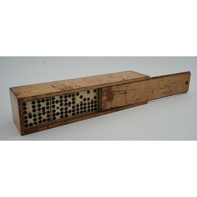 Late 19th Century Box of Traditional Game Niner Dominos, Set of 12 For Sale - Image 11 of 18