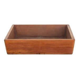 Vintage Teak Indian Tray