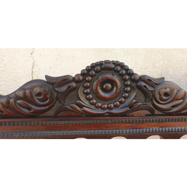 19th Century Rosewood Billiard Bench from Vanrycke For Sale - Image 15 of 18