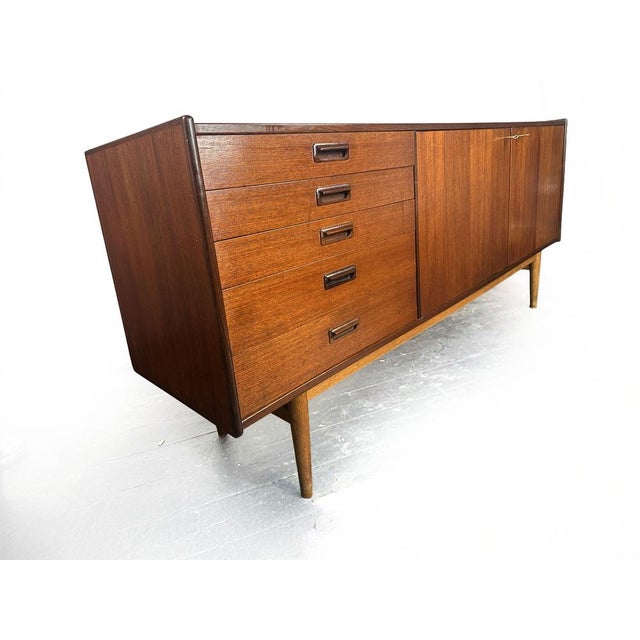 Vintage Scandinavian Teak Ulferts Tibro Sideboard by Tage Olofsson for Heals, 1950s For Sale - Image 15 of 18