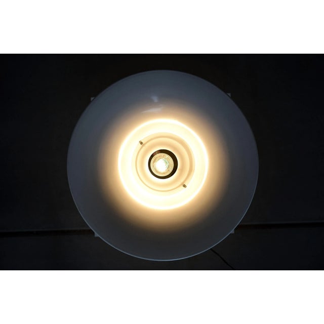 White Vintage Pendant Light from Stilnovo For Sale - Image 8 of 9