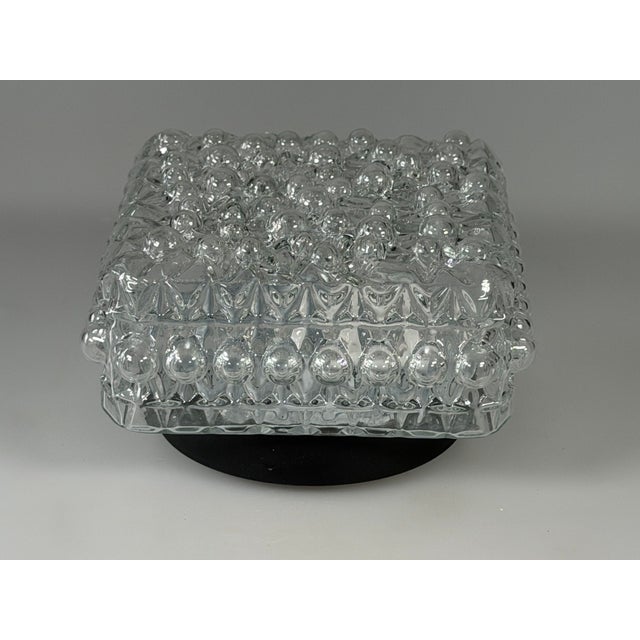 1960s/70s Ceiling or Wall Lamp, Bubble Glass, Germany, Space Age Design Item: Ceiling Lamp Manufacturer: Unknown...