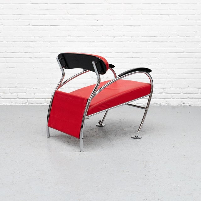 Postmodern Numero Uno Lounge Chair by Massimo Iosa Ghini for Moroso, 1980s For Sale - Image 3 of 15