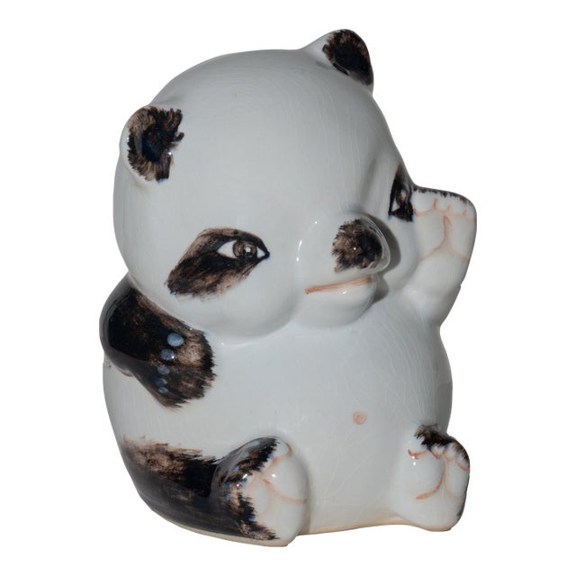 Ceramic Panda Bear Piggy-Bank For Sale
