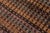 Abstract Boho Chic Brown/Gold High Low Wool Rug - 8'10'' X 12'3'' For Sale - Image 3 of 9