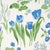 Contemporary SAMPLE - Schumacher Carly Fabric In Blue Bell For Sale - Image 3 of 5