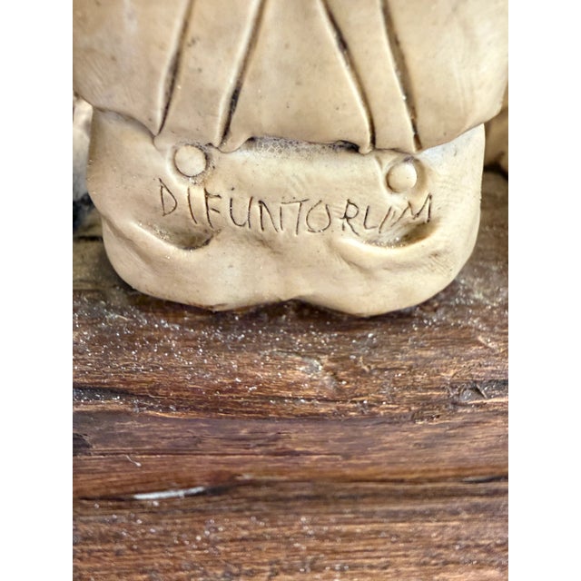 Contemporary Circa 1990's Betty Difuntorum "Study Time" Resin Sculpture For Sale - Image 3 of 12