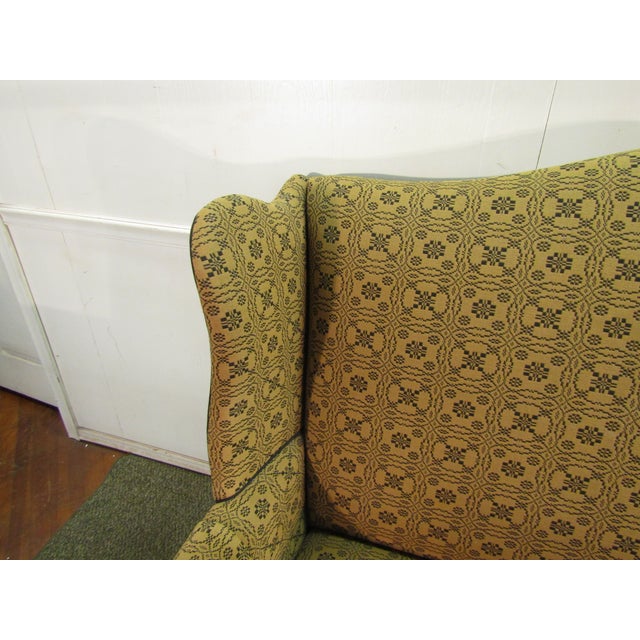 Johnston Benchworks Wingback Settee Chairish