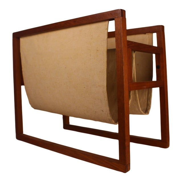 1960s Newspaper/Magazine Stand by Henning Wind-Hansen for Sika Møbler For Sale