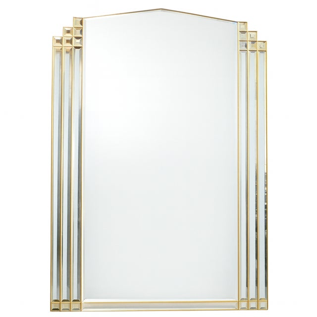 Hollywood Regency Mirror, 1970s For Sale - Image 3 of 3