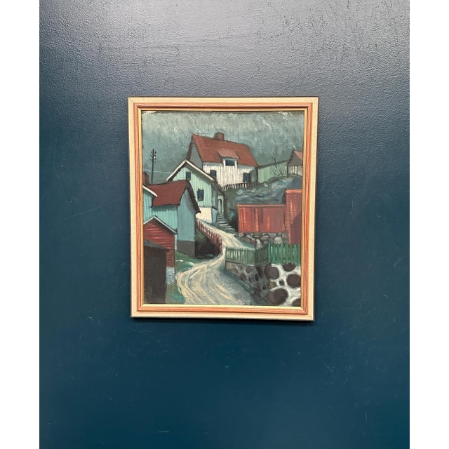 Unknown, Stryket, Nordingrå, 1959, Oil on Canvas, Framed For Sale - Image 13 of 13