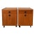 Pair of 1970s Danish Modern Teak Rolling Nightstands by Axelsens Møbelfabrik for W&B Møbler, Denmark, Attributed For Sale