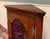 Antique English Corner Cabinet Carved Oak Hanging Wall Cabinet Storage c.1920s For Sale - Image 14 of 18
