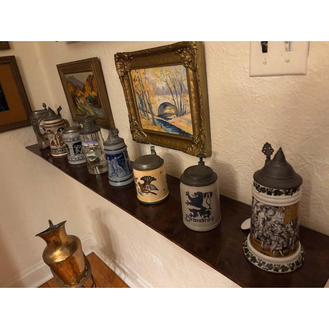 Antique & Vintage Beer Stein Collection (German & Austrian, 19th–20th Century) For Sale - Image 18 of 18