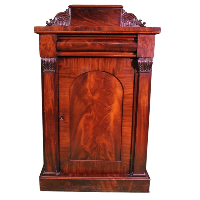 Late Empire Style Mini Bar Cabinet For Sale - Image 9 of 9