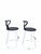 Metal MCM Nardis Stool by Nobu by Fasem - Pair For Sale - Image 7 of 10