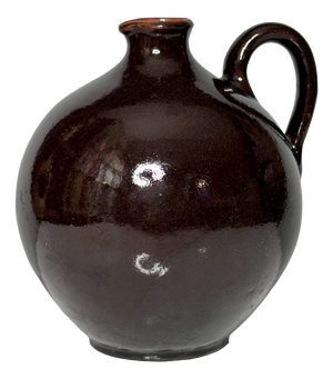 Glazed Studio Ceramic Art Jug Vase by Siegfried Gramann for Töpferhof Römhild, Germany, 1950s