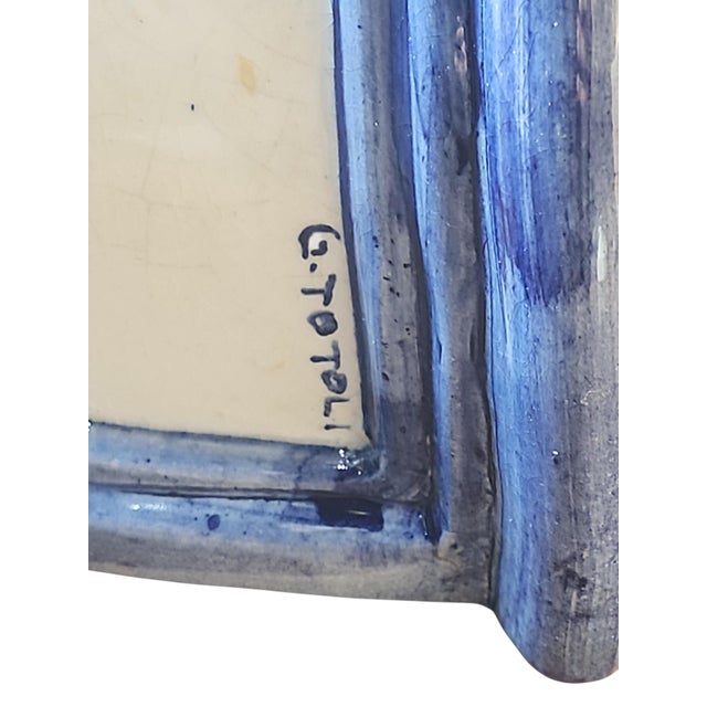 Mid 20th Century Mid 20th Century Guido Totoli Large Wall Planter For Sale - Image 5 of 5