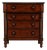 Ralph Lauren American Empire Carved Mahogany Highboy Dresser For Sale