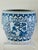 Chinese 19th Century Chinese Blue and White Porcelain Jardiniere For Sale - Image 3 of 15