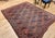 Vintage Turkmen Ersari in Allover Geometric Pattern in Red, Blue, Navy For Sale - Image 16 of 16