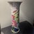 Pink Vintage Mottahedeh/Vista Alegre Tobacco Leaf Porcelain Trumpet Vase - 11 Inch For Sale - Image 8 of 9