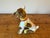 Vintage Pair of H. Mária Ráhmer Ceramic Sculptures of Terrier Dogs For Sale - Image 12 of 15