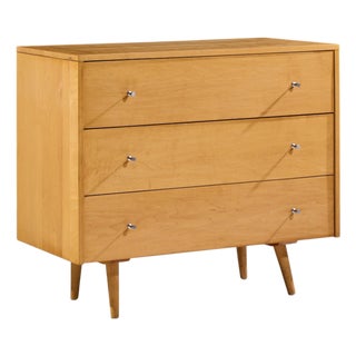 Paul McCobb for Planner Group Mid Century Maple 3-Drawer Dresser For Sale
