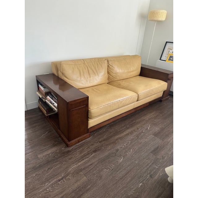 Hugues Chevalier "Dominique" Two-Seat Sofa — Modern French Art Deco Luxury A rare opportunity to own a signed piece from...