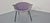 1950s Sueded Purple Balloon Chair by Hans Olsen for Lea Furniture, Denmark, 1950s For Sale - Image 5 of 13