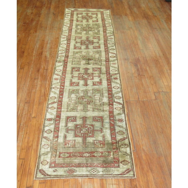 Textile Antique Persian Kurd Runner For Sale - Image 7 of 18