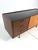 Vintage Two-Tone Wood Sideboard with Black Glass Top, 1960s For Sale - Image 7 of 18