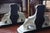 Large Vintage Italian-Style Gilded Celadon Rococo Wall Brackets—A Pair For Sale - Image 10 of 18