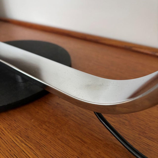 Vintage Table or Desk Lamp in Metal and Glass, 1970s For Sale - Image 10 of 12