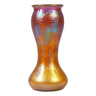 Art Nouveau Metallic Red Phenomen Genre 3/430 Vase from Loetz, Austria-Hungary, 1904 For Sale
