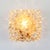 Metal Mid-Century Amber Bubble Glass Wall Light by Helena Tynell for Limburg, Germany, 1970s For Sale - Image 7 of 10