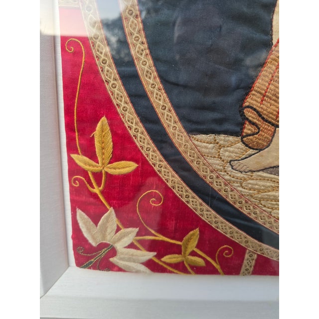 Embroidered Silk Panel of the Flagellation of Christ For Sale In Los Angeles - Image 6 of 18
