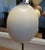 3 Ostrich Egg & Chrome Lamp For Sale - Image 4 of 7