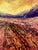 Orange Oil Painting Mountain Sunset v. Zadorozhnya For Sale - Image 8 of 12