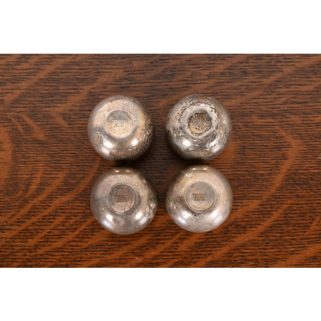 Tiffany & Co. Antique Sterling Silver Cordials, Set of Four For Sale - Image 10 of 11
