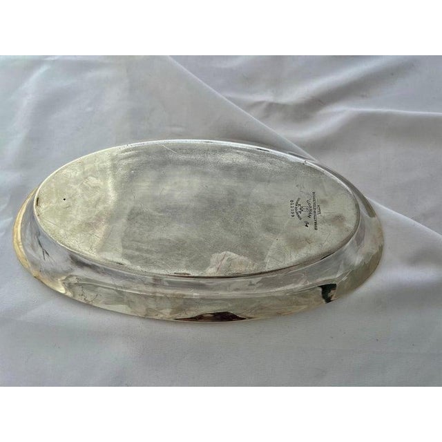 Silver Silver-Plate Dish From the Iconic Hollywood Rosevelt Hotel For Sale - Image 8 of 9
