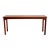 Mid-Century Chinese Chippendale Style Mahogany Console Table For Sale