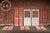 A vibrant, salvaged architectural ensemble sourced directly from New Orleans, comprising doors, shutters, and window...