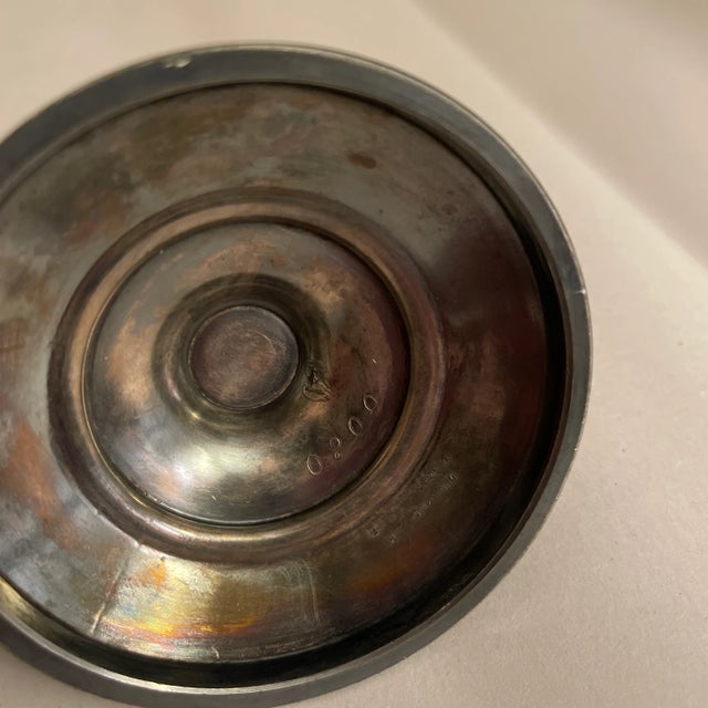 Late 19th Century Antique Silverplate Chinese Man Figure For Sale - Image 5 of 6