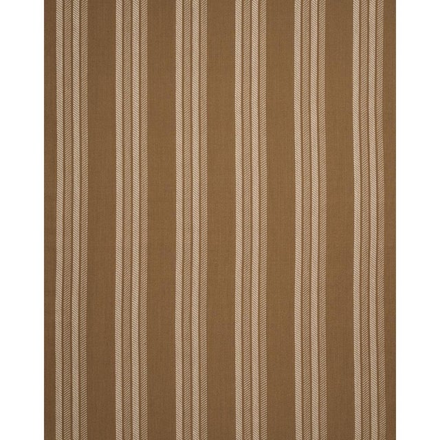 This rustic medium-scale stripe derives its unique texture and extraordinary dimension from alternating twill weaves and...