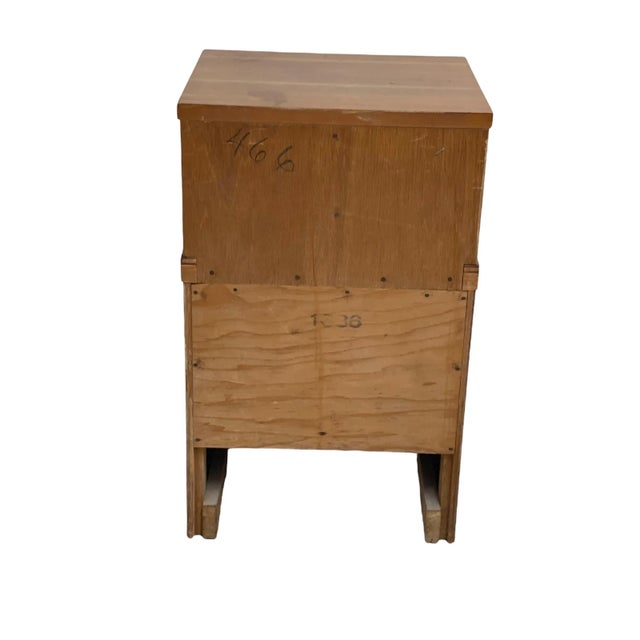 Vintage Art Deco End Table or Accent Table With One Drawer For Sale In Seattle - Image 6 of 10