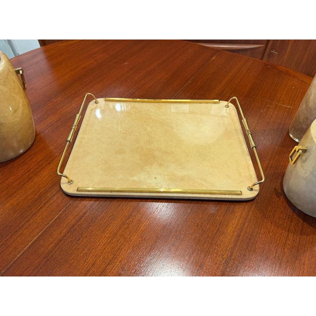 Barware from Aldo Tura, 1960s, Set of 4 For Sale - Image 14 of 16