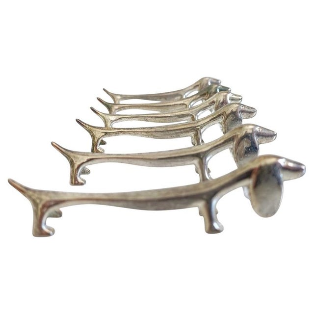 Vintage Knife Rests, Set of 6 For Sale - Image 17 of 17