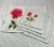 Mid-Century Modern Mid-Century Vera Linen Rose Placemat & Napkin Set for Four, 1950s For Sale - Image 3 of 12