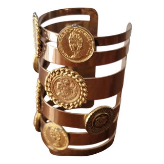 Greek-Revival Bracelet in the style of Versace, 1970s For Sale